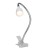 Brilliant Anthony Πορτατίφ Με Κλίπ LED 2,4W Σε Λευκό Χρώμα G92936/05
