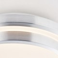 Brilliant Vilma Φωτιστικό Οροφής LED 24W Σε Ασημί Και Λευκό Χρώμα G97041/58