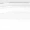 Brilliant Farica Πλαφονιέρα LED 36W CCT+DIM Σε Λευκό Χρώμα Με Εφέ Αστεριών