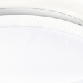 Brilliant Farica Πλαφονιέρα LED 18W 4000Κ Σε Λευκό Χρώμα Με Εφέ Αστεριών