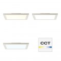 Brilliant Lanette Φωτιστικό Οροφής LED 25W CCT+DIM Σε Λευκό Χρώμα